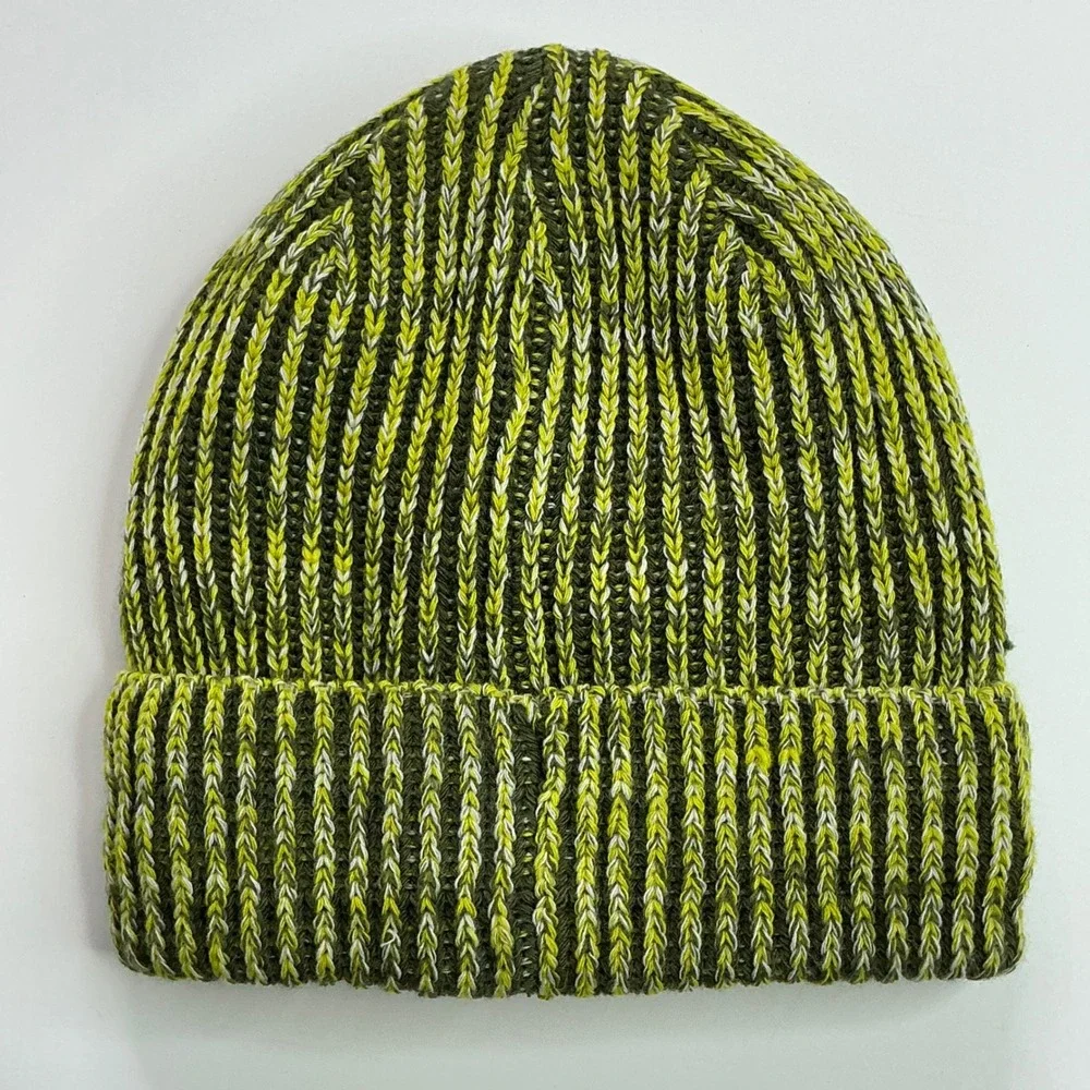All in Motion Olive Green Beanie Kids OSFM Moisture Wicking Fleece Lined NWT